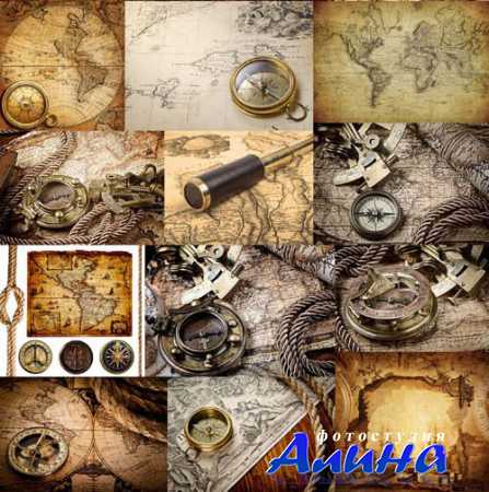 Old Maps & Compasses