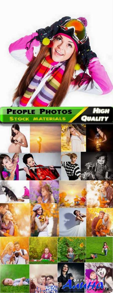 Photos of Different people