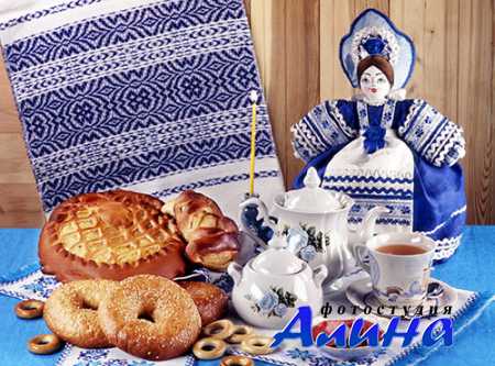 Разные блюда русской кухни