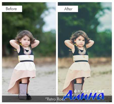 Retro Rock-n-Roll Portrait Collection for Lightroom 4-5