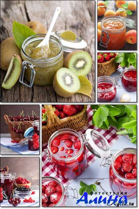 Домашнее варенье, джем, компот из фруктов и ягод