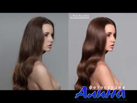 Hair Retouching - Time laspse